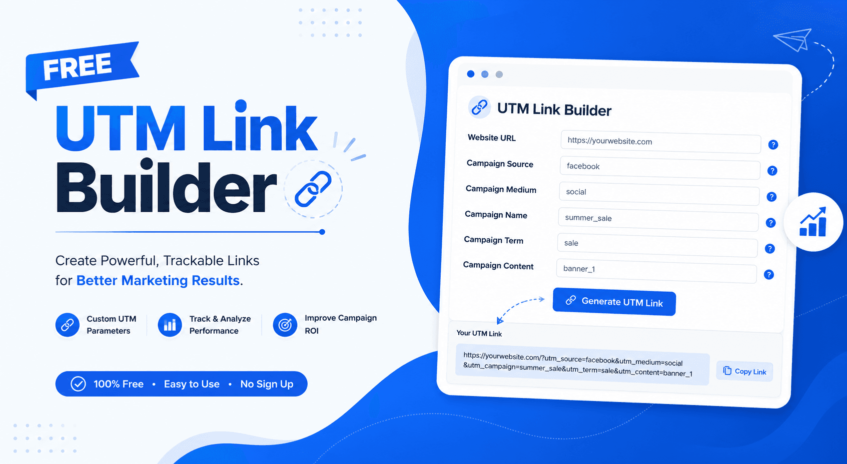 Free UTM Link Builder Tool