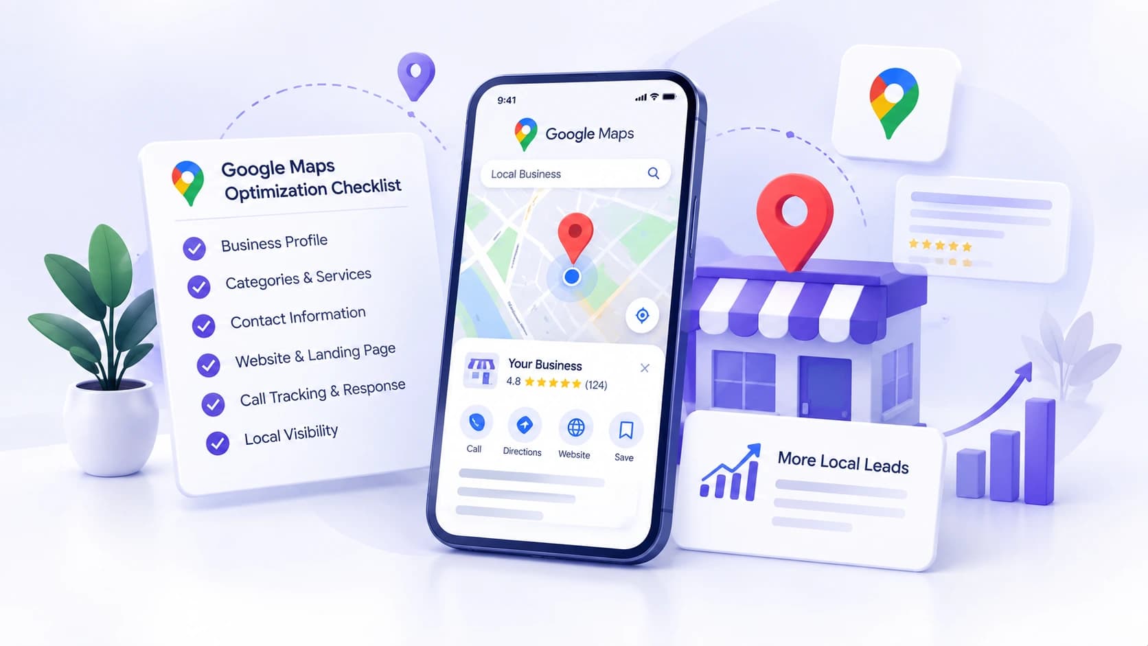 Google Maps Optimization Checklist for More Local Leads