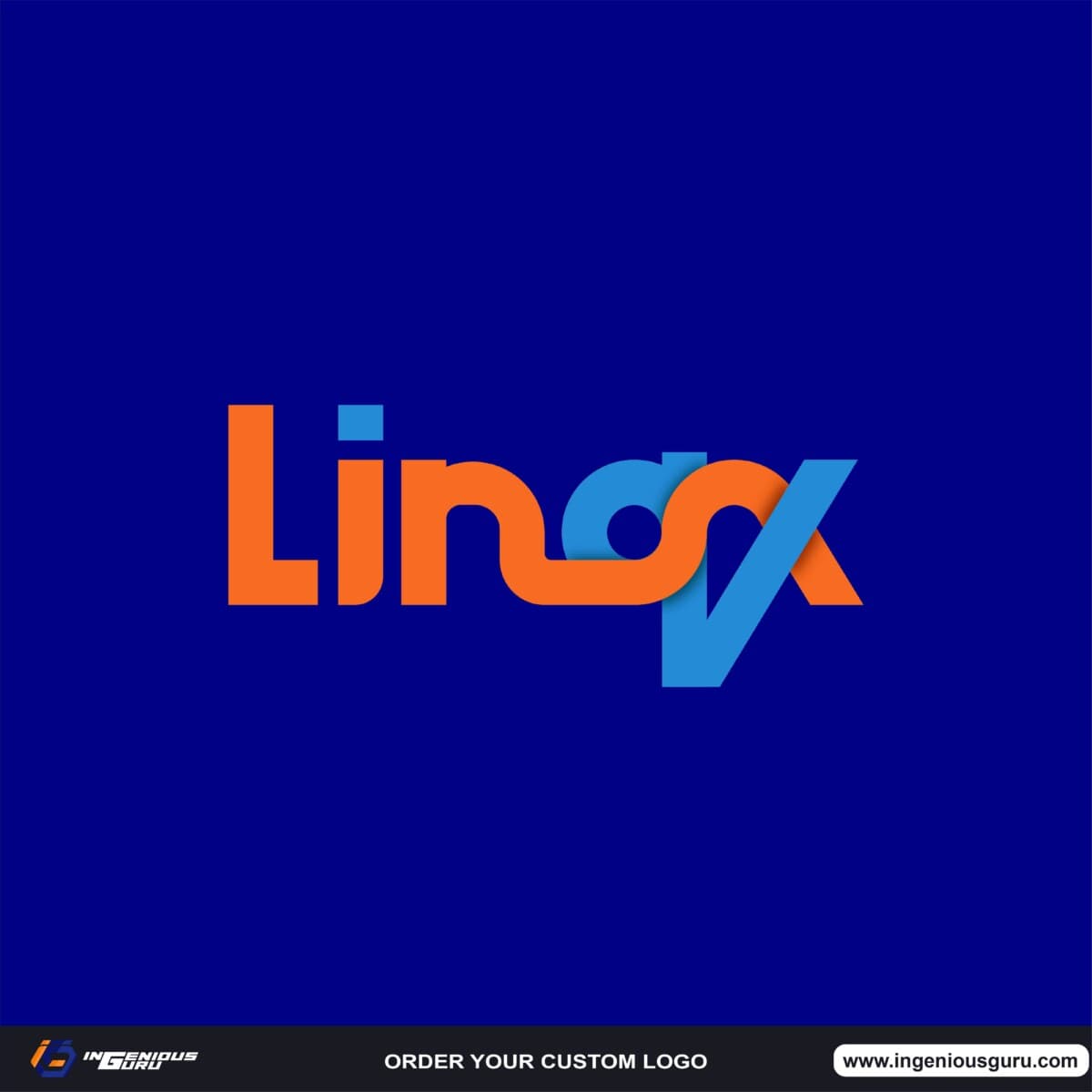 Linqx Logo Design
