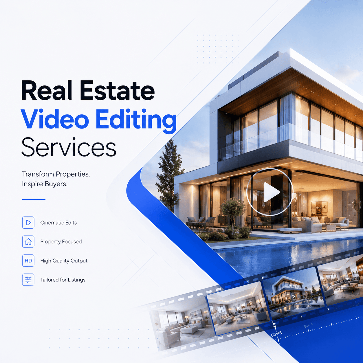 Real Estate Video Editing Services