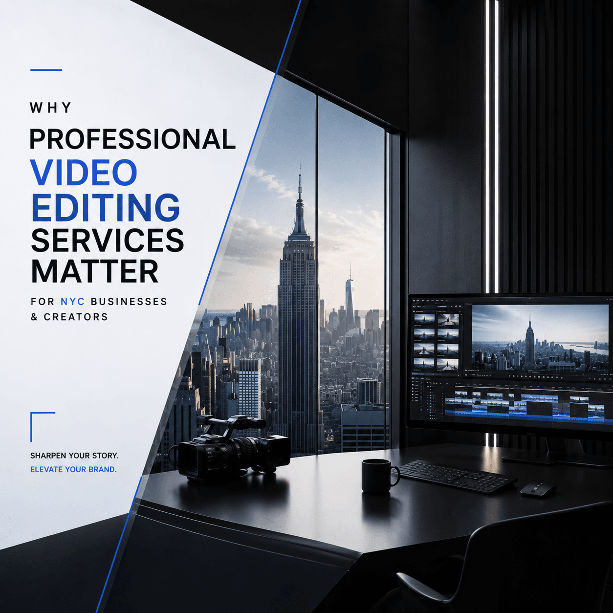 Raw footage vs Professional Video Editing