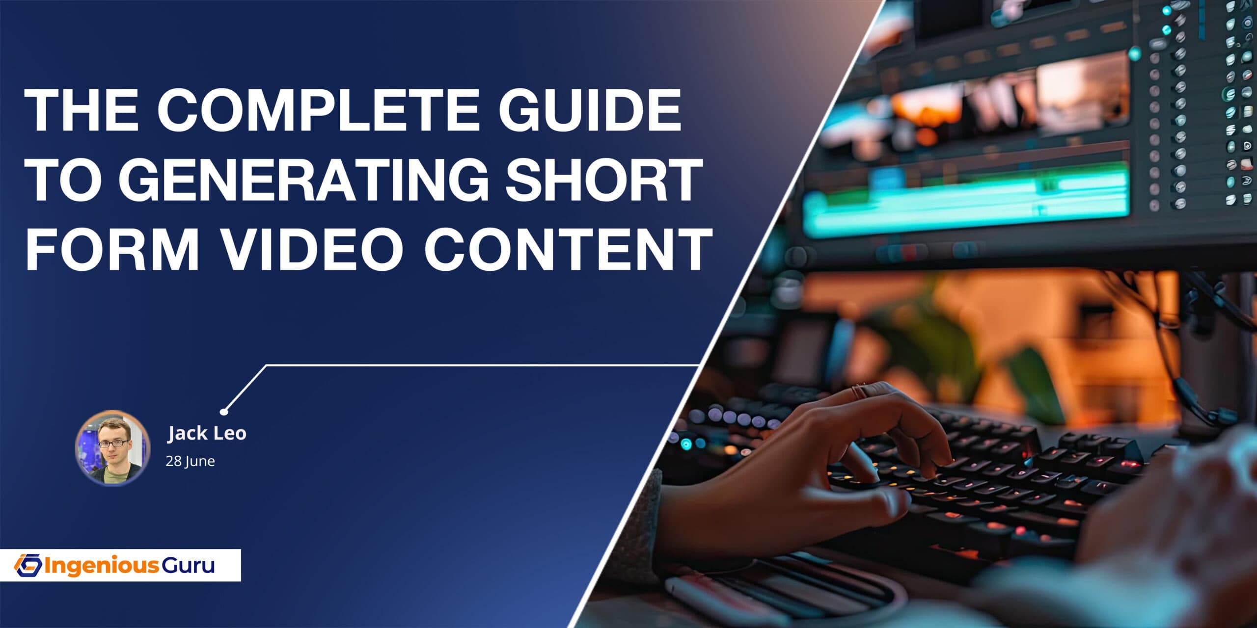 A Complete Guide To Generating Short-Form Video Content