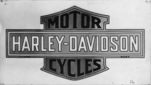 Harley Davidson 1910- First Logo