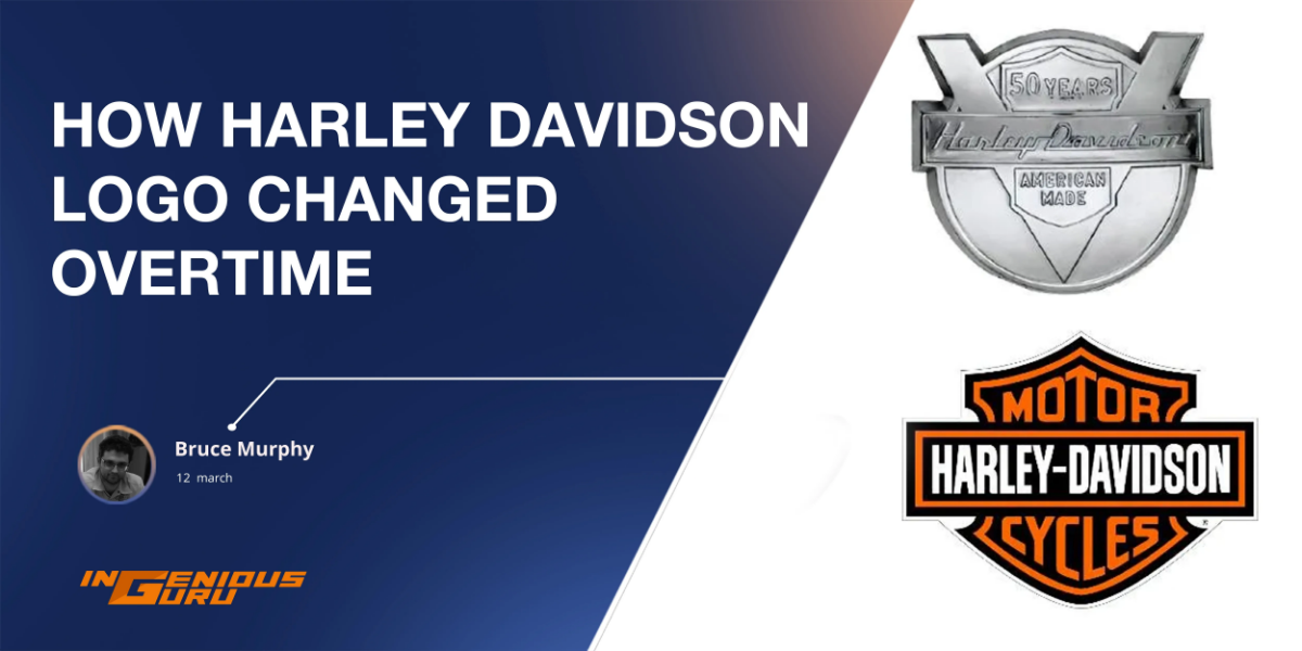 How Harley Davidson Logo Changed Overtime