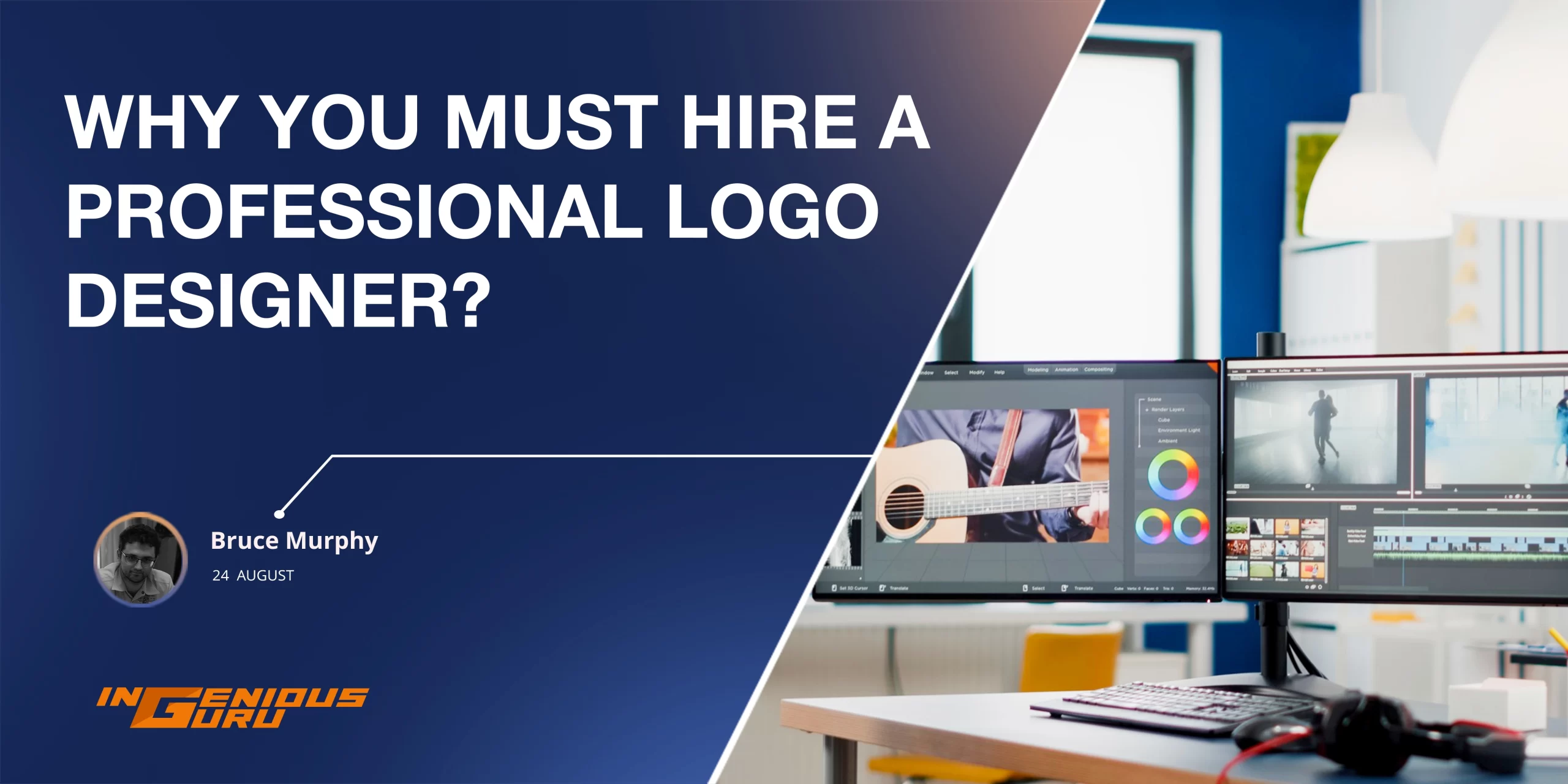 Why You Must Hire A Professional Logo Designer?