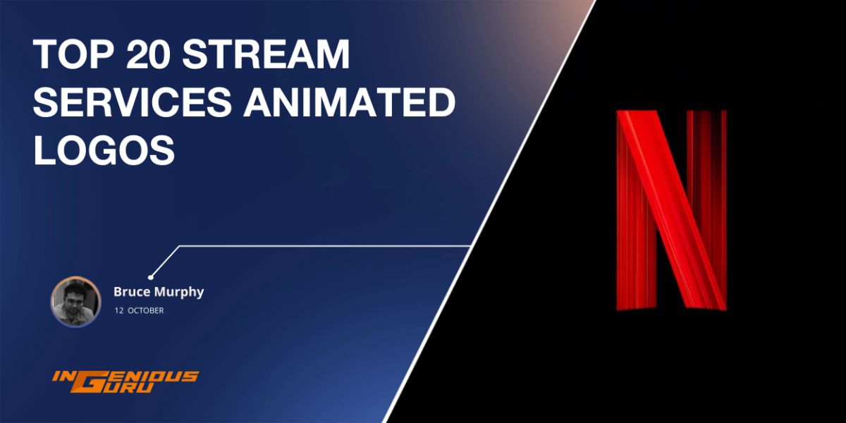 Top 20 Stream Services Animated Logos