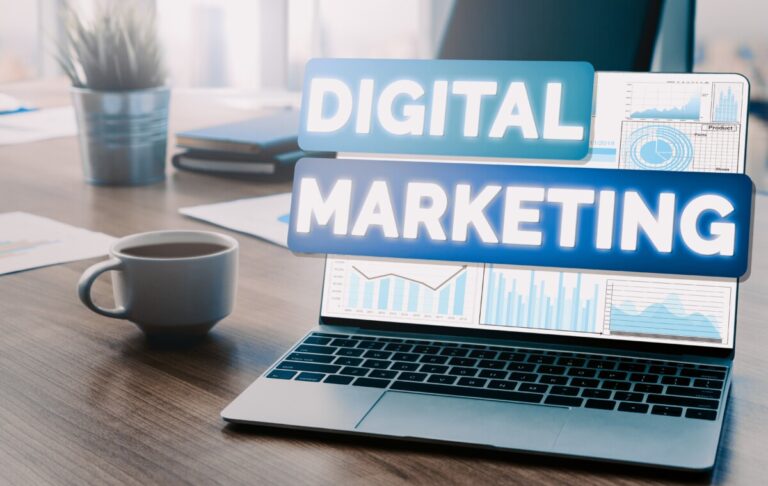 marketing digital technology business concepts